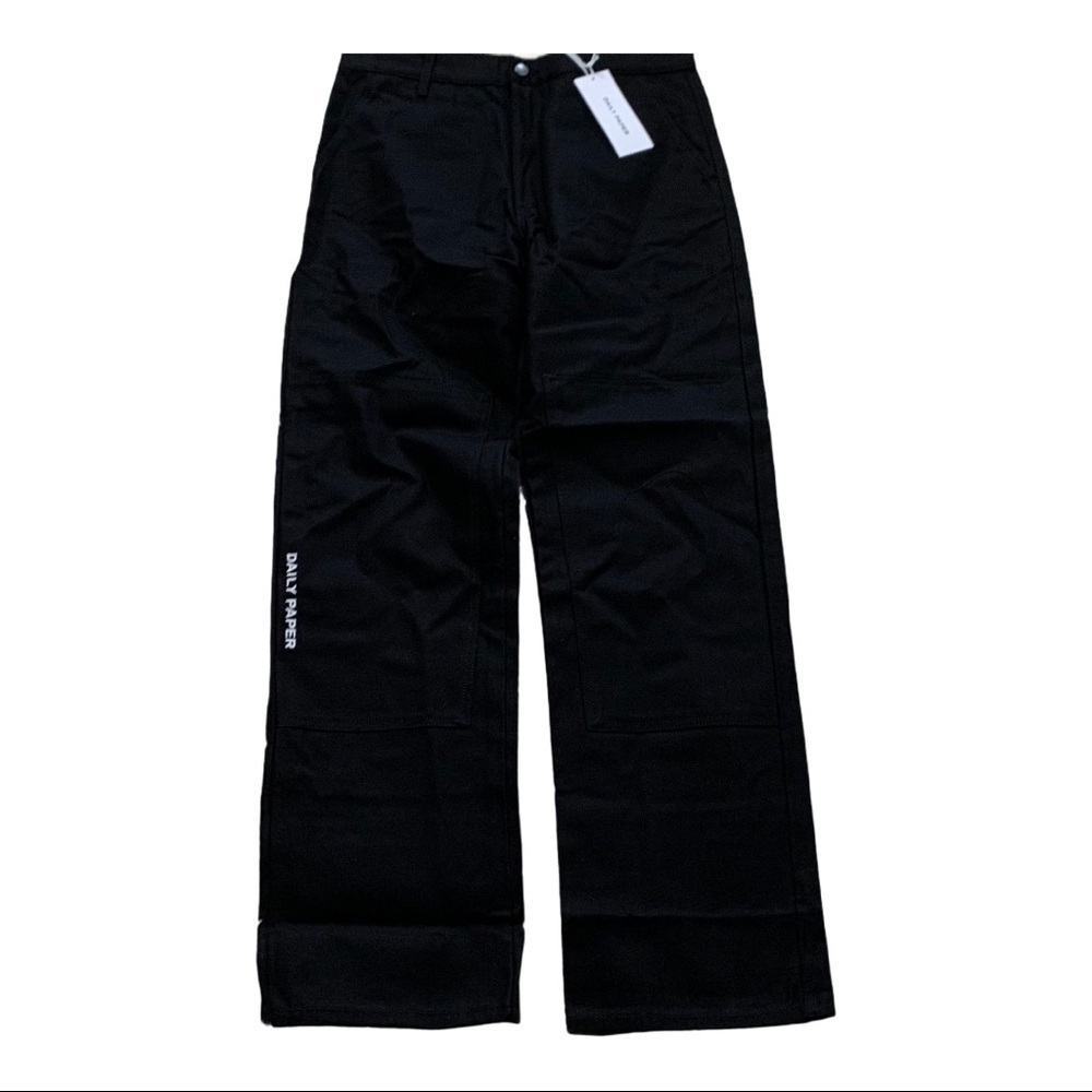 Daily Paper Rework Pants Color Black Size Medium - Picture 5 of 14